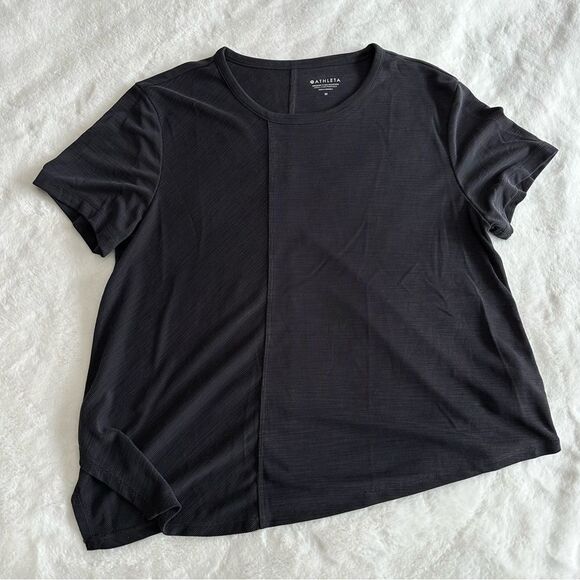 Athleta Tops - Athleta Women’s Asymmetrical Athletic T-Shirt Size Medium Gray